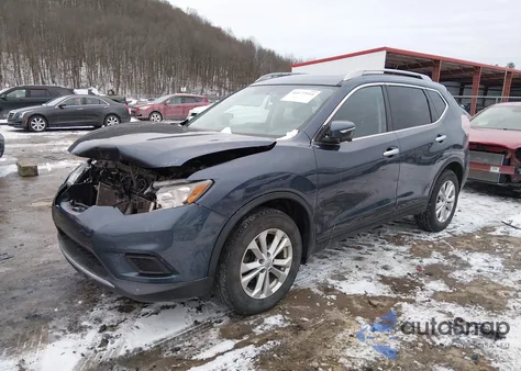 2014 Nissan Rogue S/Sl/Sv z USA, uszkodzony, nr VIN 5N1AT2MV6EC863920